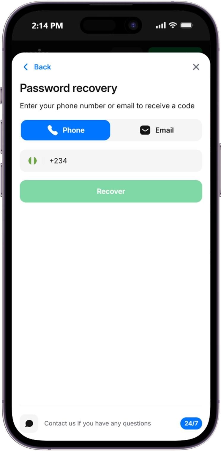 1Win Password Recovery