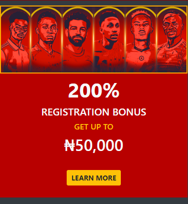 Registration bonus MonieBet