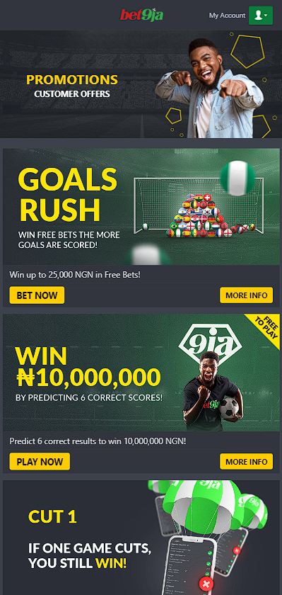 Promotions Bet9ja