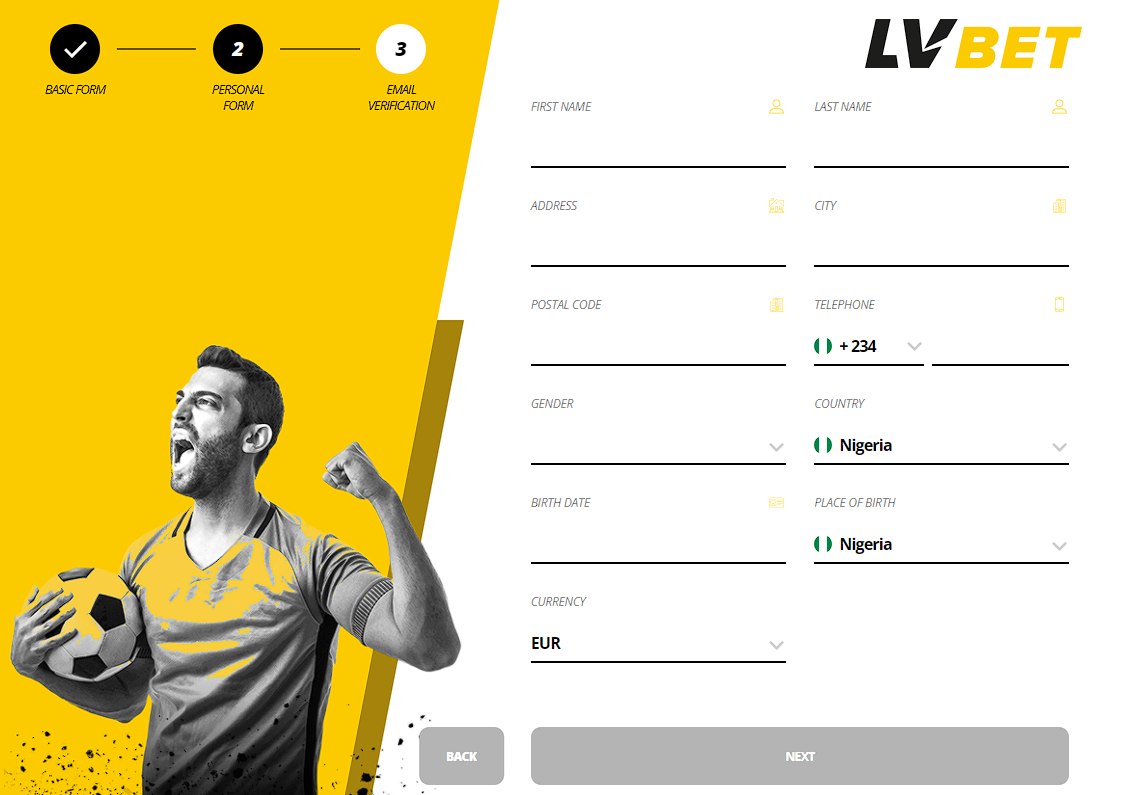 LV BET registration