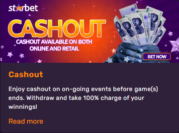 Cashout bonus