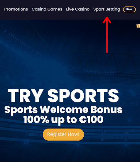 Sport Betting section