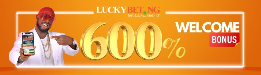 600% Welcome Bonus LuckyBet