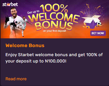 Welcome bonus