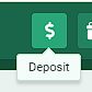 deposit button