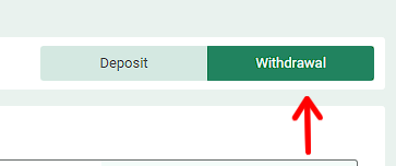 Withdrawal tab