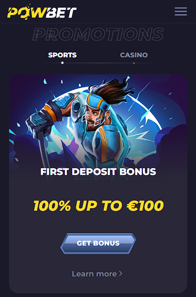 Promotions Powbet