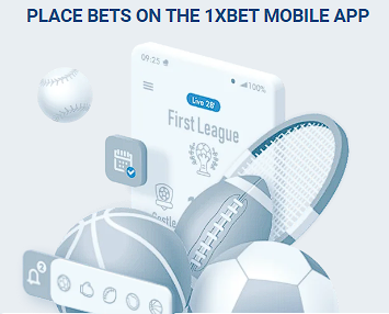 Mobile app 1xbet