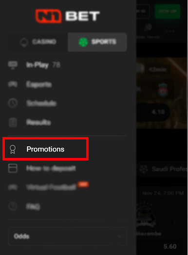 N1bet promotions and offers