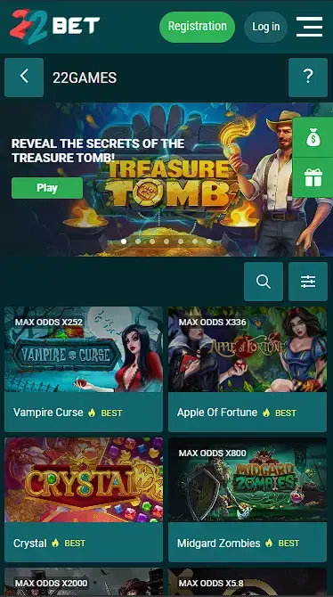 22Bet Casino