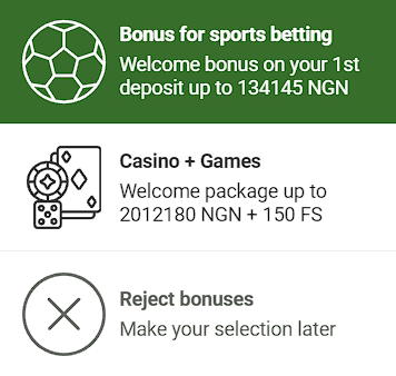 Welcome bonus Linebet