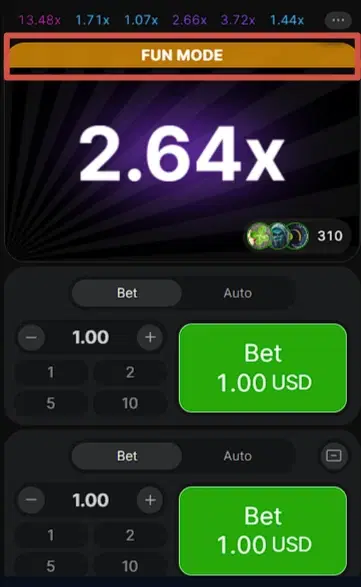How to play 1win Aviator for free?
