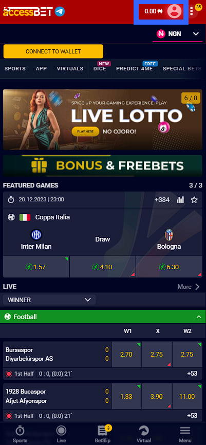 Access bet apk download