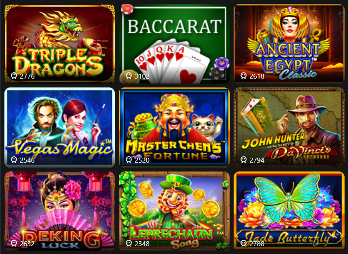 "Slots-Drops Wins" section in the casino at Bangbet