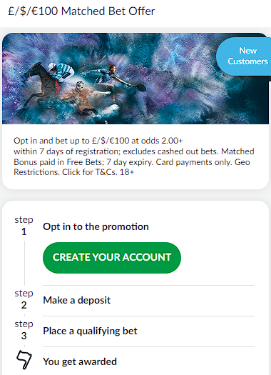 Matched Bet Offer