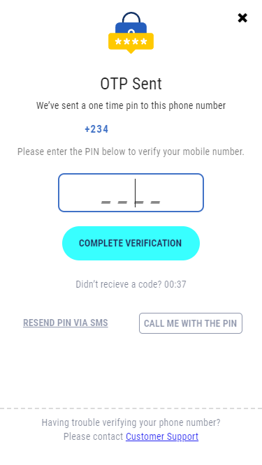 BetKing Registration Confirmation