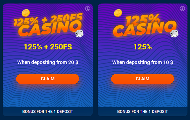 Casino bonuses MostBet