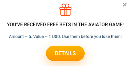 Aviator free bets