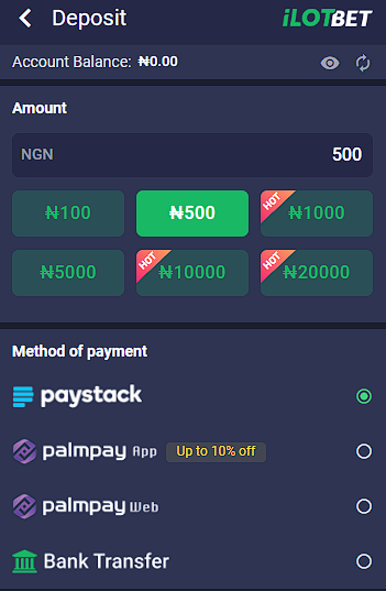 Payment methods