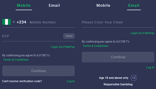 iLOTbet registration