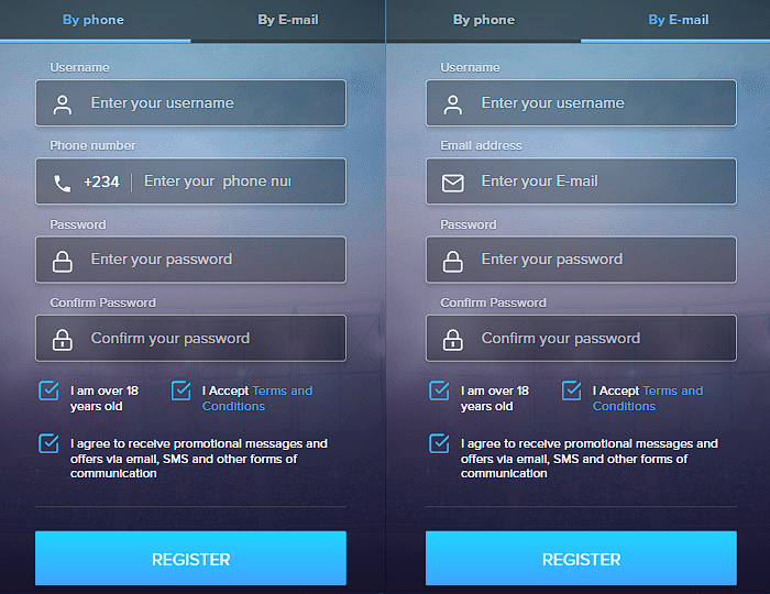 Mozzart registration