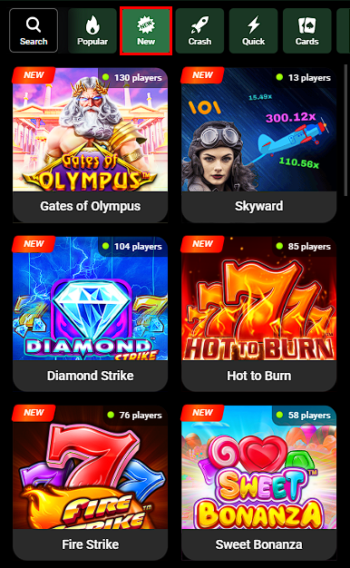 New games in SportyBet