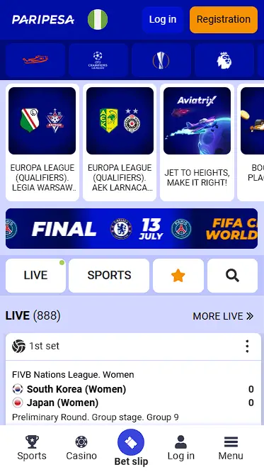 paripesa website