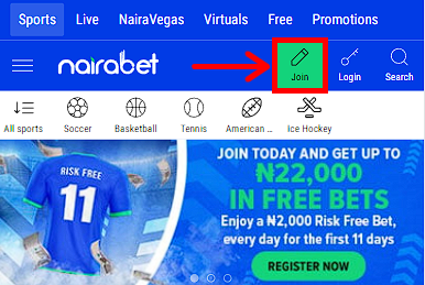 Nairabet registration