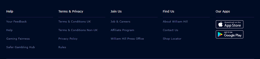 William Hill website