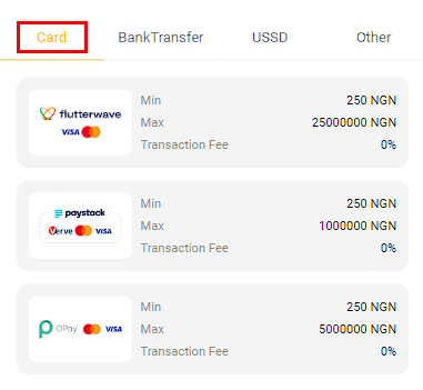 Deposit by card in Melbet