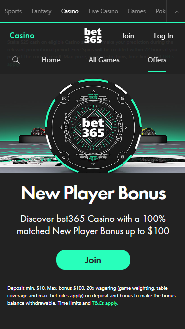 New Player Bonus