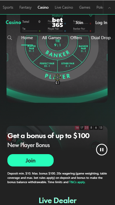 Bet365 Casino