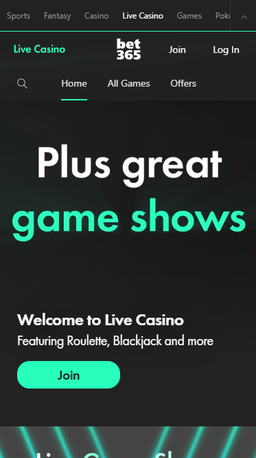 Bet365 Live Casino