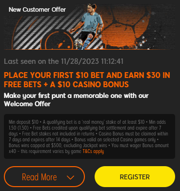 Welcome free bet bonus at 888sport