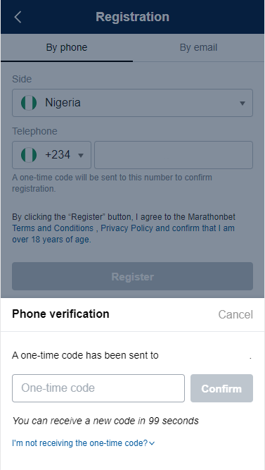 Phone verification