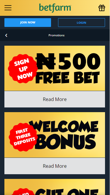 Betfarm Bonuses