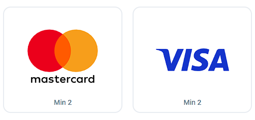 MaterCard and Visa