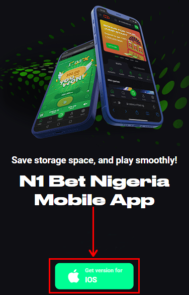 N1Bet IOS app