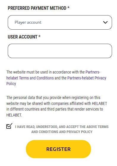 Helabet affiliate register