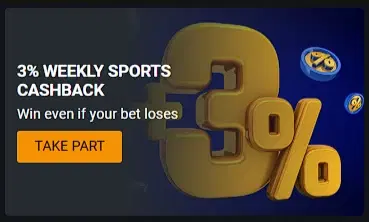 Paripesa Nigeria 3% Weekly Cashabck