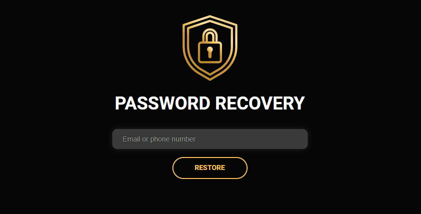 Password recovery