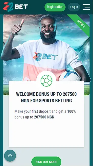 How to get 22bet sports welcome bonus?