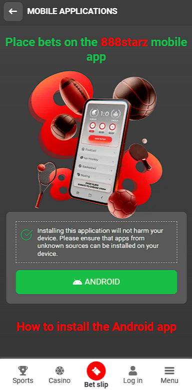 How to download 888starz APK