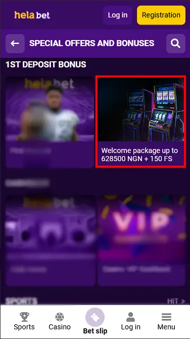 Helabet Welcome Bonus Casino