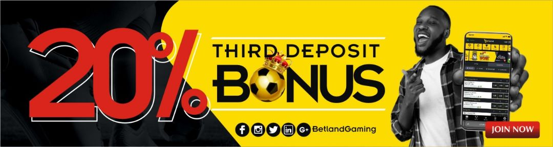 Third deposit bonus