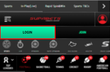 Supabets login