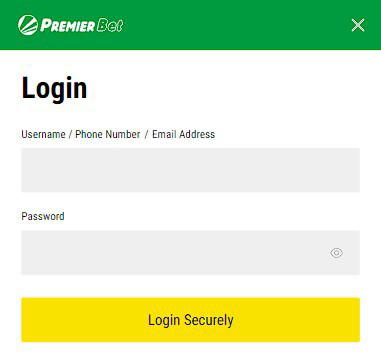 PremierBet login