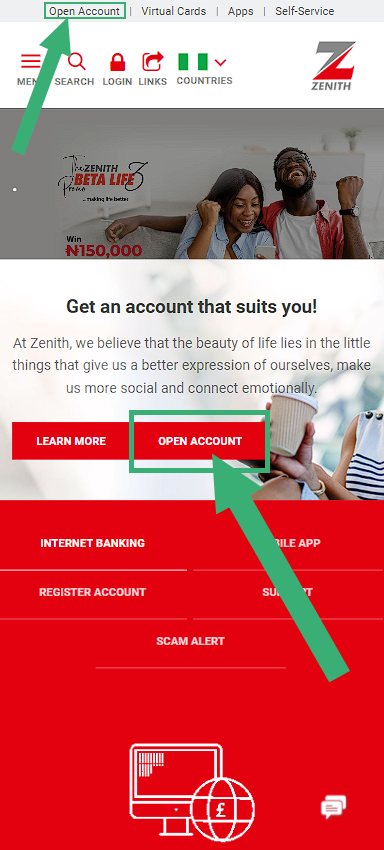 How to get free money from Zenith Bank