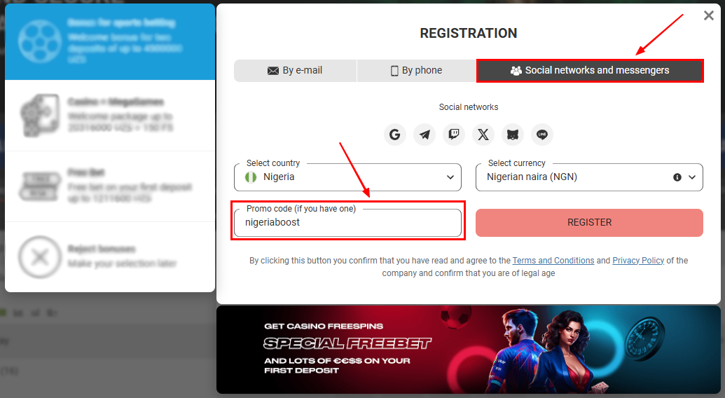 Megapari Registration Form