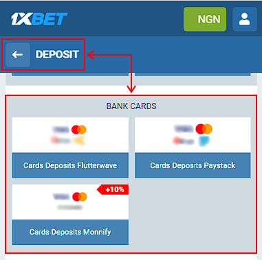 Maestro at 1XBET